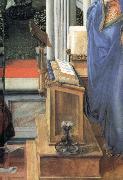Fra Filippo Lippi Details of The Annuncication oil on canvas